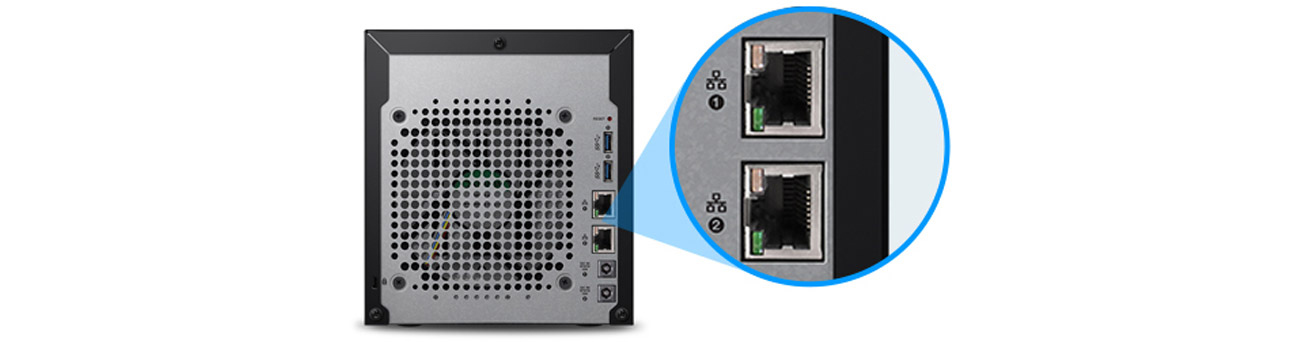 Dysk/macierz sieciowa WD My Cloud EX4100 - dwa porty Ethernet