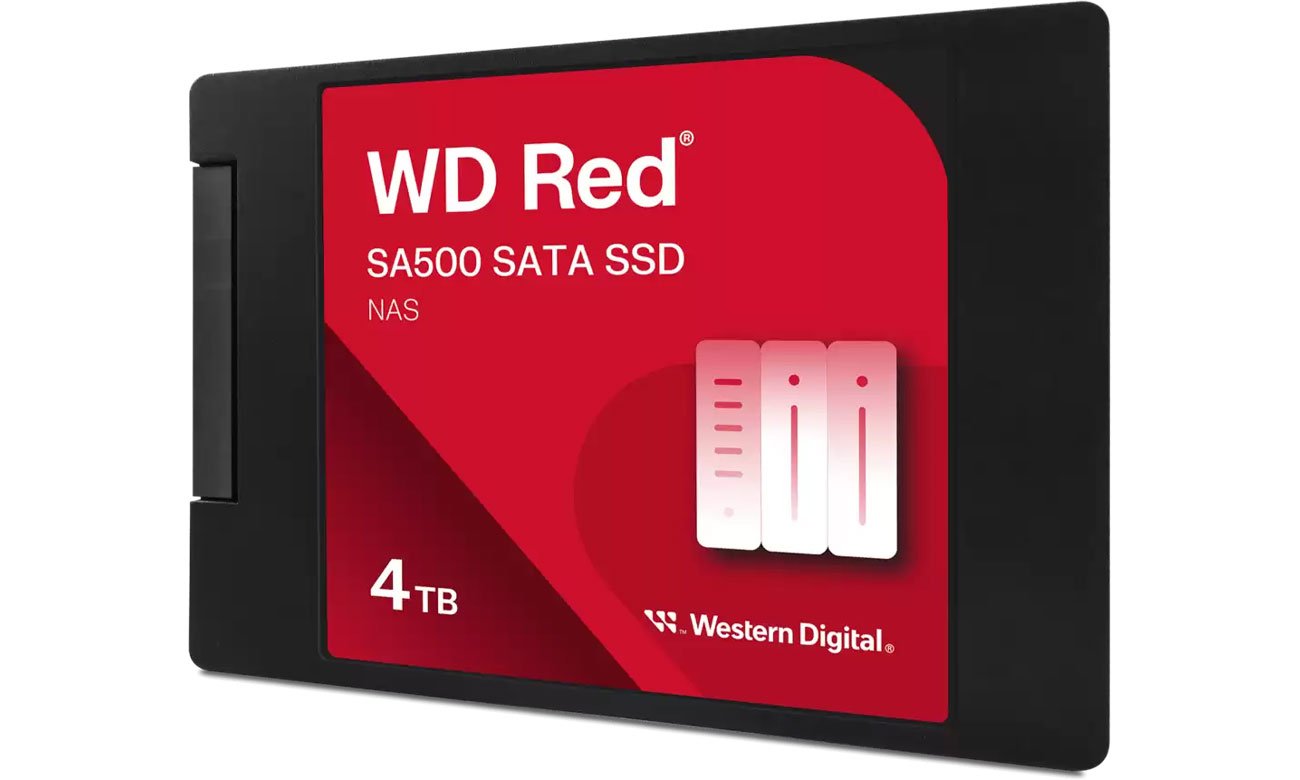 WD Red SA500 SSD 4 TB 2,5'' SATA