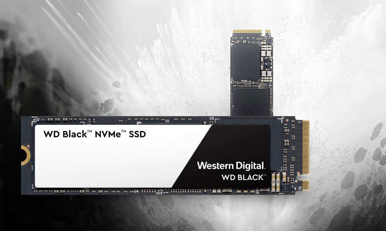 WD Black NVMe SSD Niezrównana prędkość