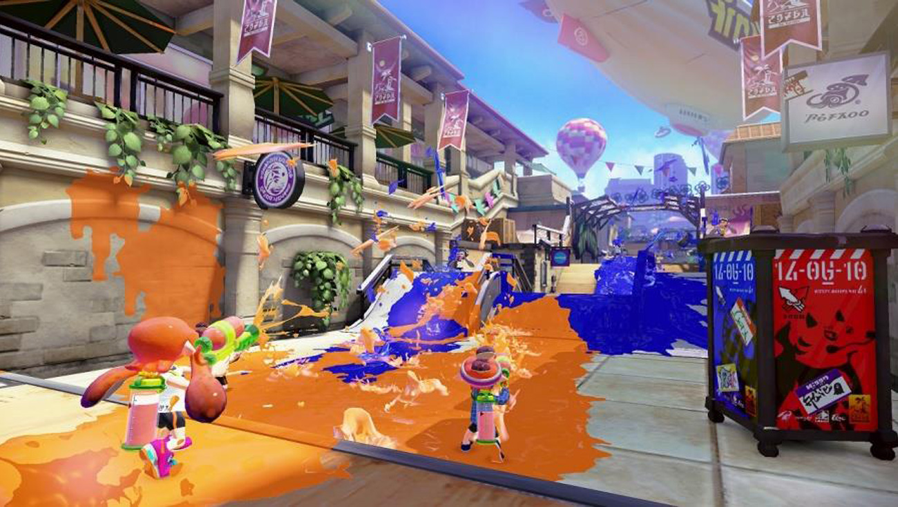 Gra Splatoon na konsolę Wii U