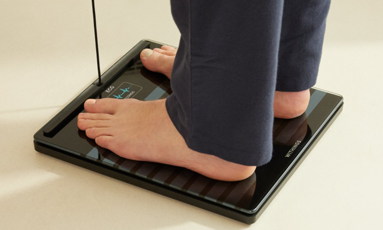 Inteligentna waga Withings Body Scan - Wskaźnik zdrowia układu nerwowego