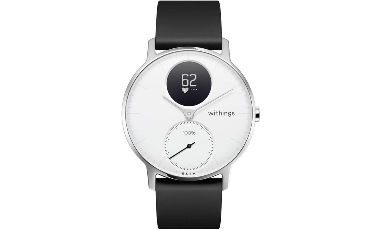 Inteligentny zegarek Withings Steel HR 36 mm Biały