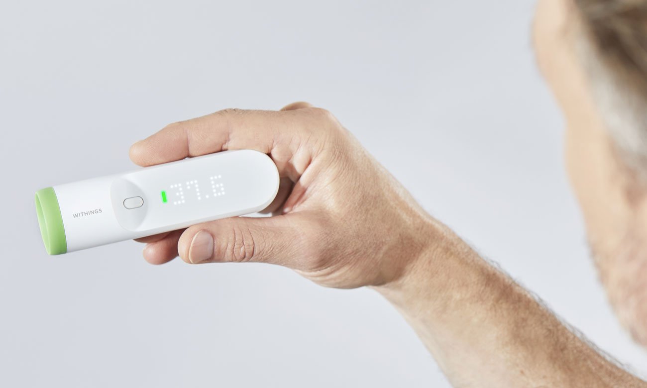 Bezkontaktowy termometr Withings Thermo z technologią HotSpot Sensor - Precyzyjny pomiar temperatury