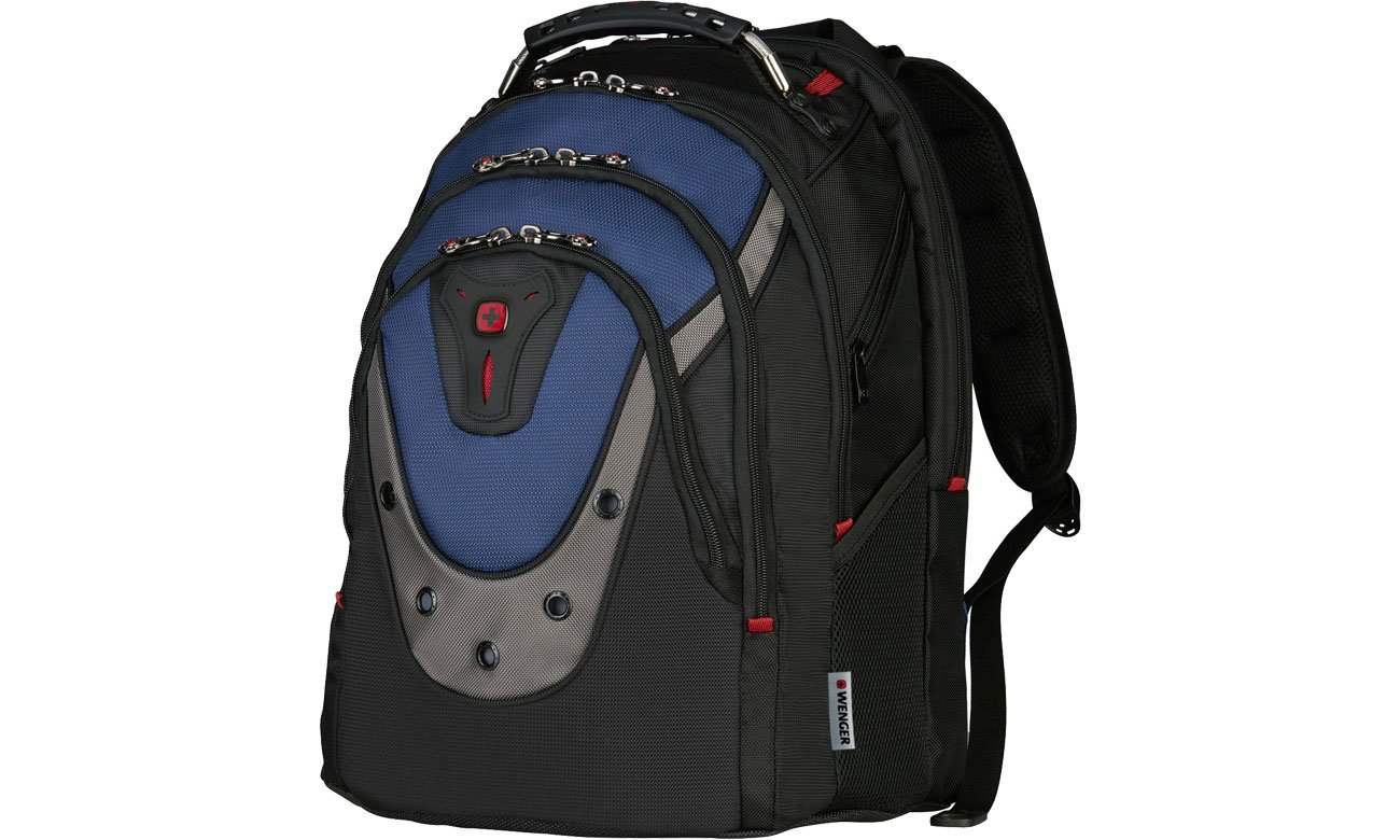 Plecak na laptopa Wenger Ibex czarno - niebieski 17'' 600638