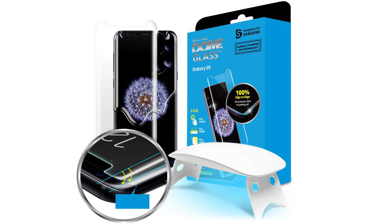 Szkło Hartowane Whitestone Dome Glass do Galaxy S9 8809365402540