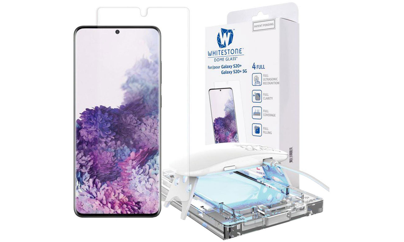 Szkło Hartowane Whitestone Dome Glass do Galaxy S20+