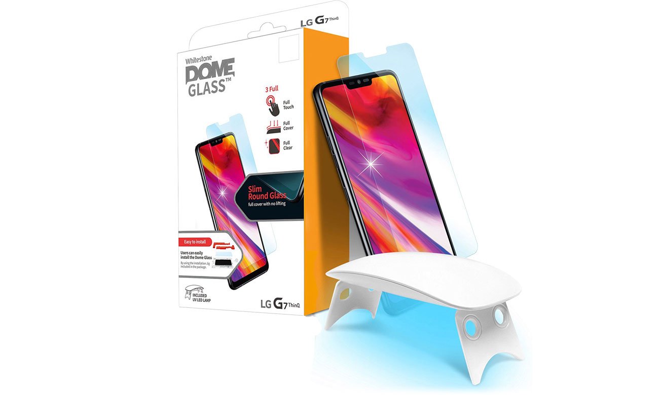 Szkło Hartowane Whitestone Dome Glass do LG G7 ThinQ 8809365402571