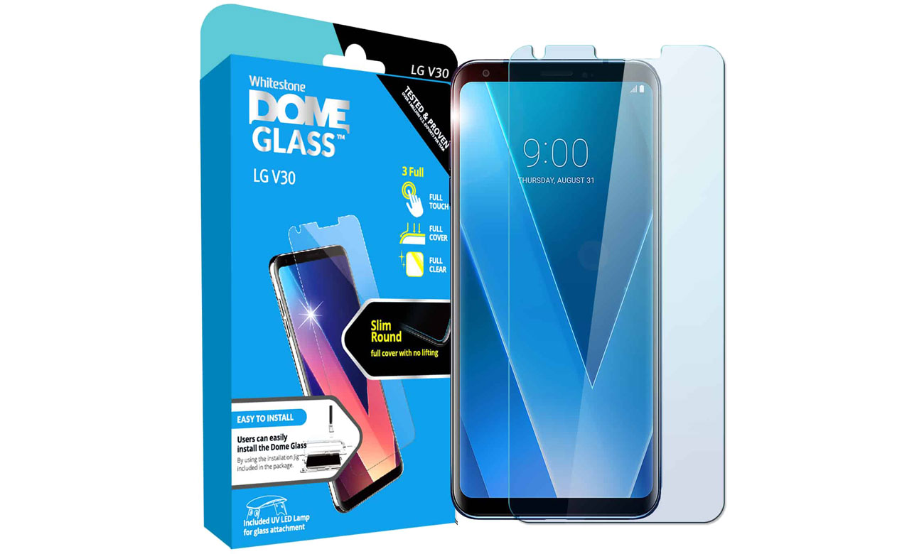 Szkło Hartowane Whitestone Dome Glass do LG V30 8809365402373