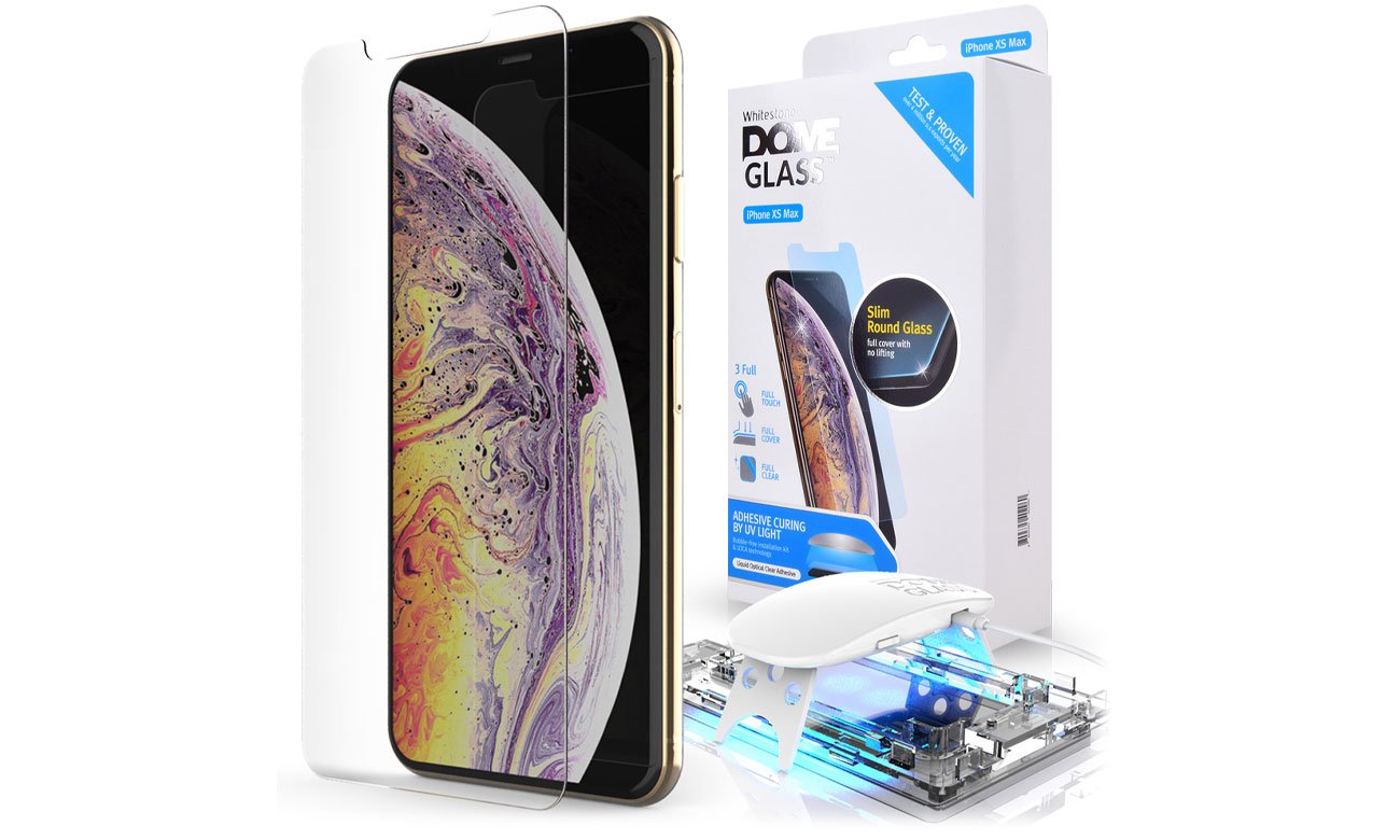 Szkło Hartowane Whitestone Dome Glass do iPhone XS MAX 8809365402960