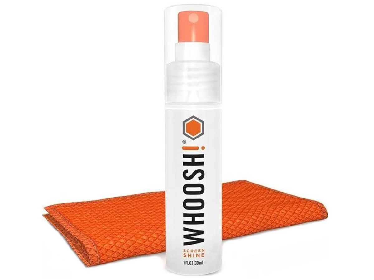 Spray zur Bildschirmreinigung 30ml + Tuch Whoosh Go 