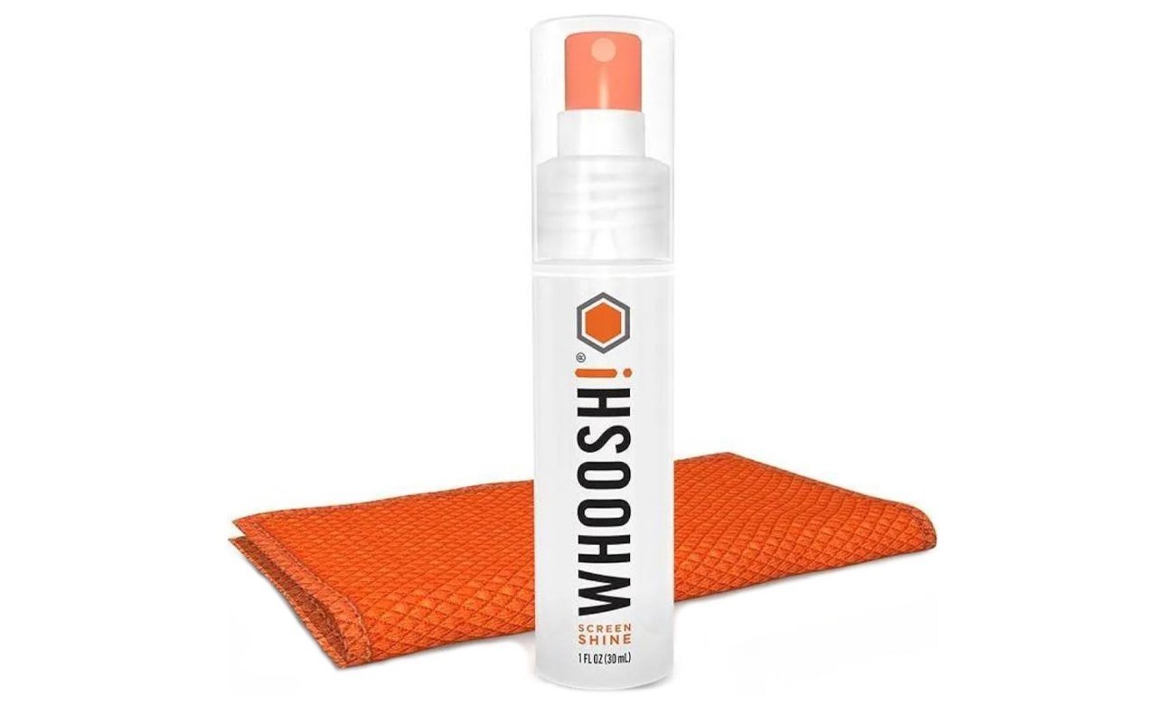 Spray zur Bildschirmreinigung 30ml + Tuch Whoosh Go 