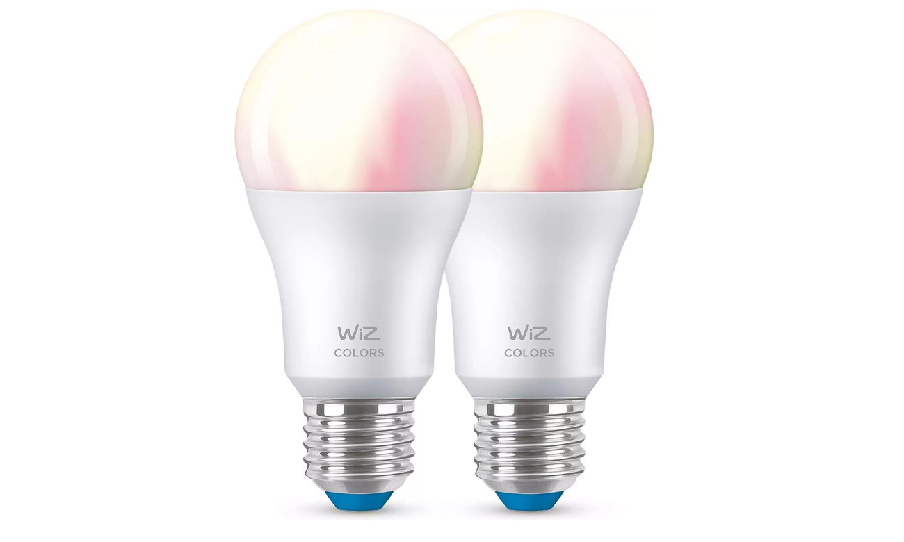 Inteligentna żarówka WiZ LED Wi-Fi BLE 60W A60 E27 RGB (2 szt.) - Zawartość zestawu