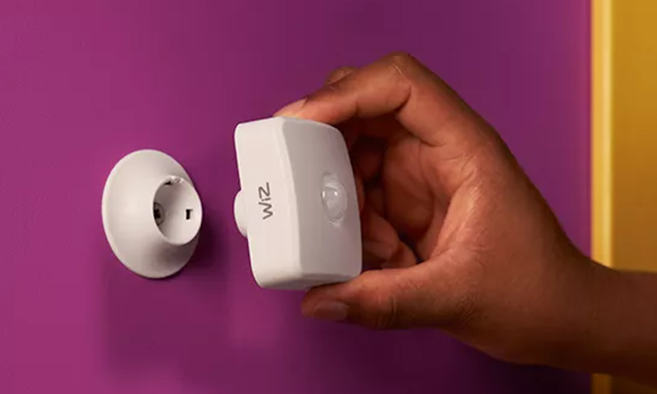 Czyjnik WiZ Wireless Sensor montaż