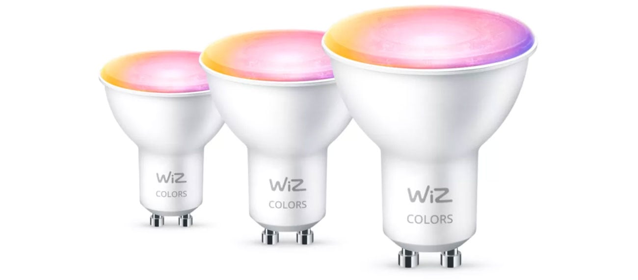 WiZ Wi-Fi BLE 50 W GU10 922-65 RGB 3CT/6