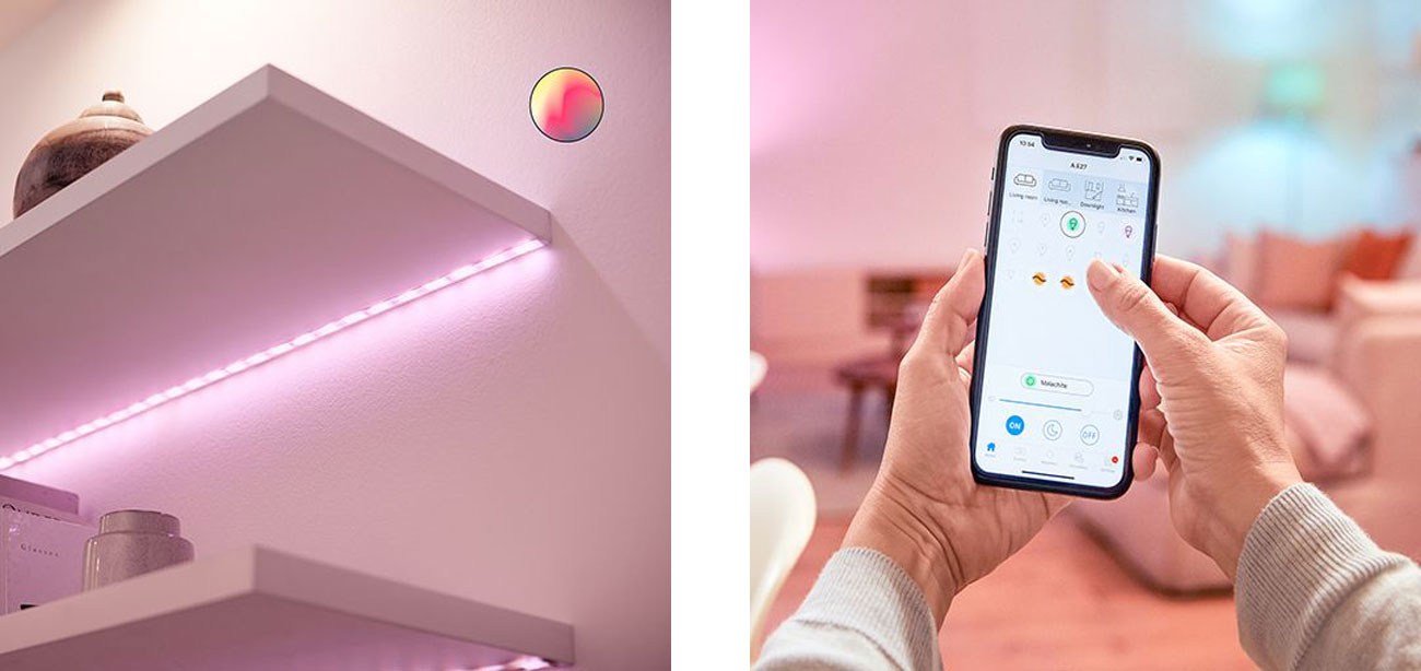 Gniazdo Smart Plug WiZ LED Strip Exctension 1m 9290025321