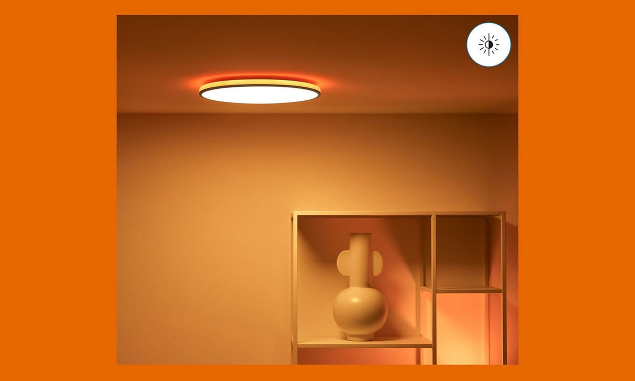 Inteligentna lampa WiZ Rune WiZ Ceiling 21W B 27-65K TW RGB