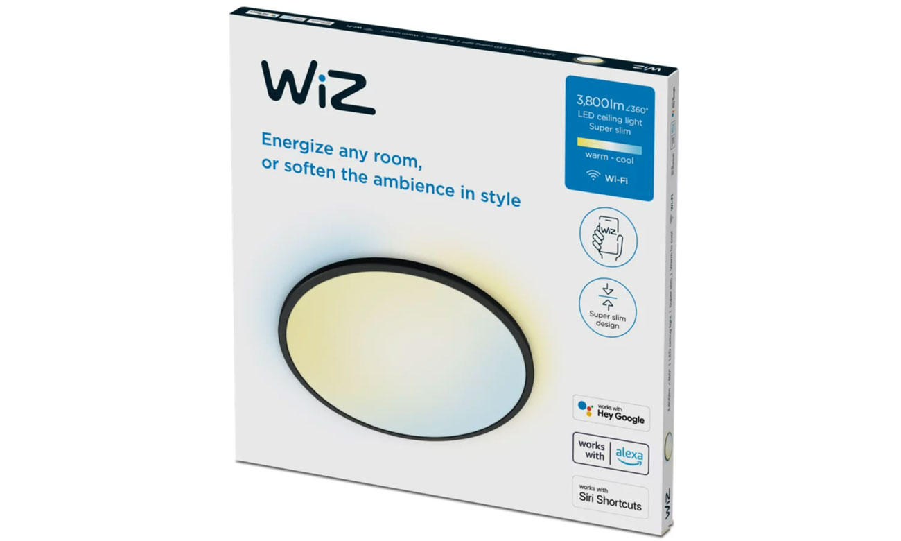 WiZ SuperSlim WiZ Ceiling lampa sufitowa