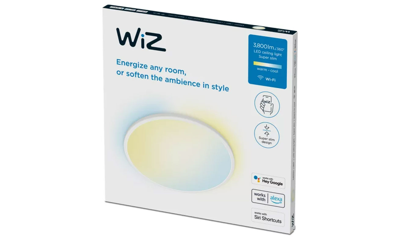 WiZ SuperSlim WiZ Ceiling lampa sufitowa
