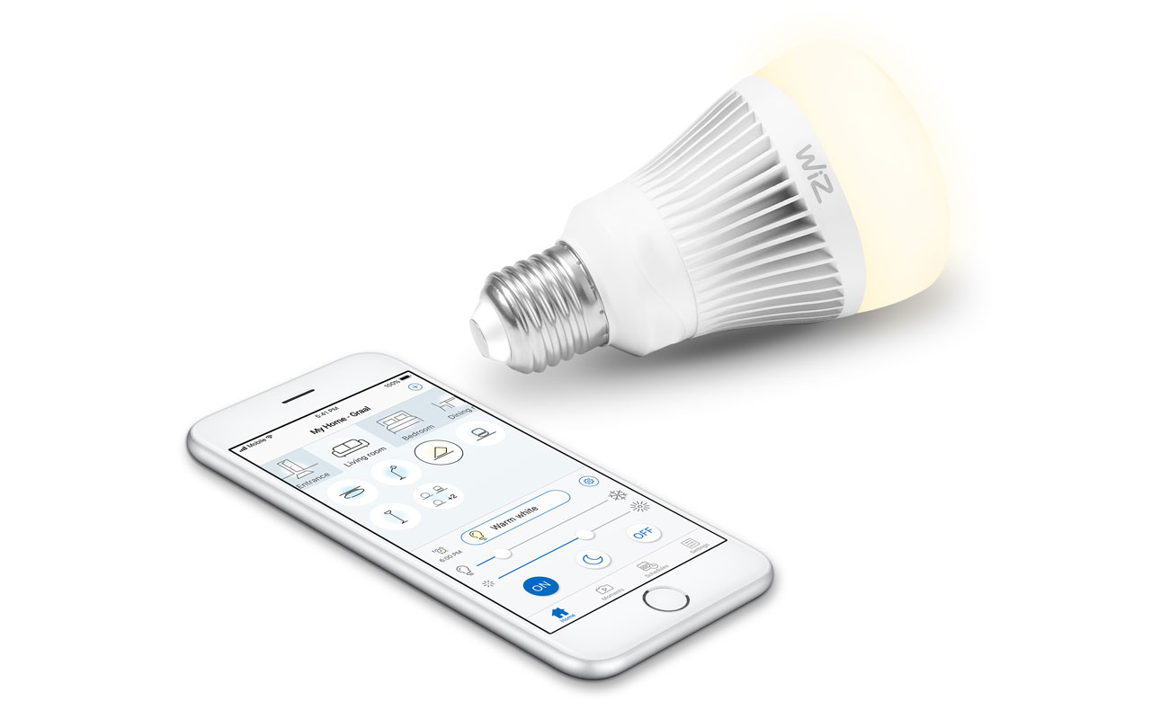 Inteligentne oświetlenie WiZ Whites LED (E27/806lm) WZ0126071