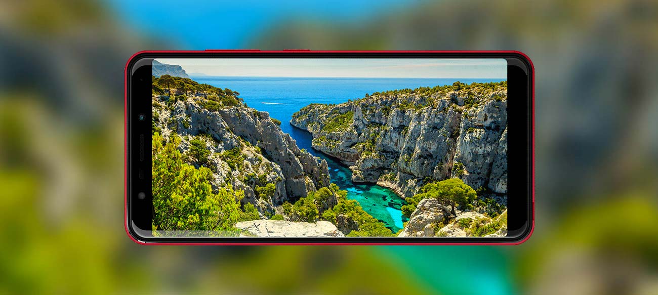 Wiko View GO panoramiczny ekran