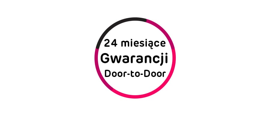2 lata gwarancji Door-To-Door