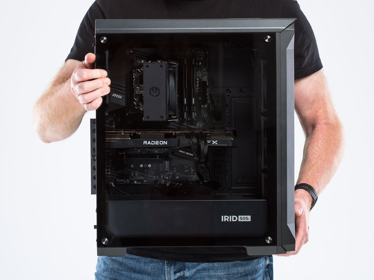 PC Outlet by Blackwhite R5-5600/16GB/1TB/RX6700 przeszklony panel