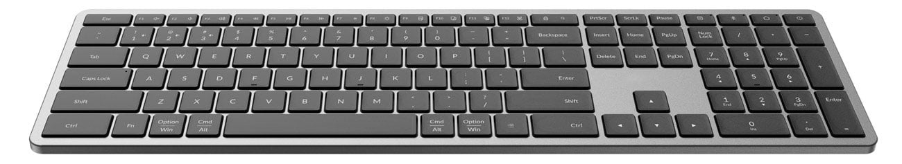 Klawiatura Bezprzewodowa x-kom Alu Keys Black