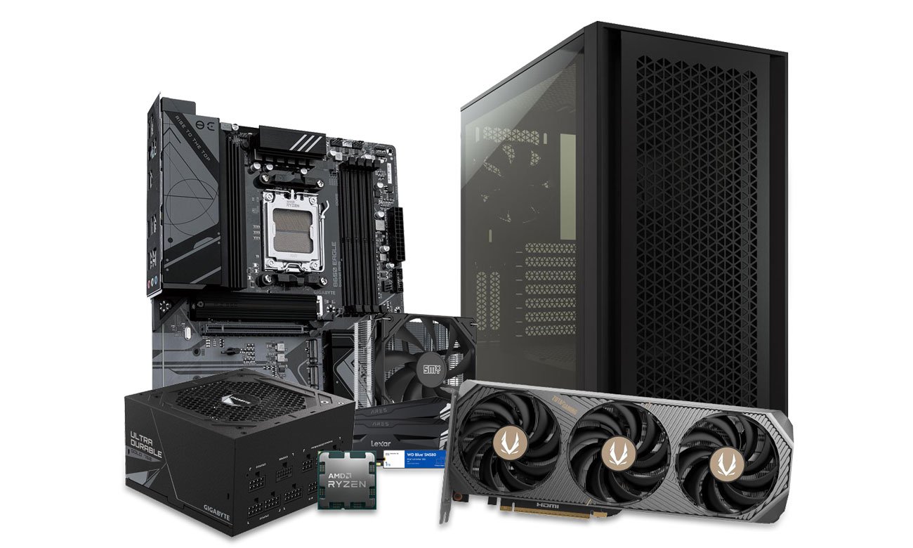 Zestaw tygodnia Ryzen 7600/32 GB/1 TB/RTX 5070