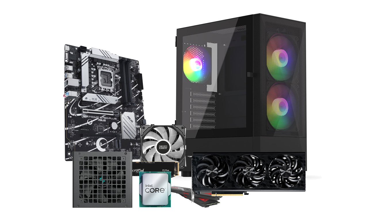 Komputer x-kom i5-12400F/32GB/1TB/RTX4060Ti