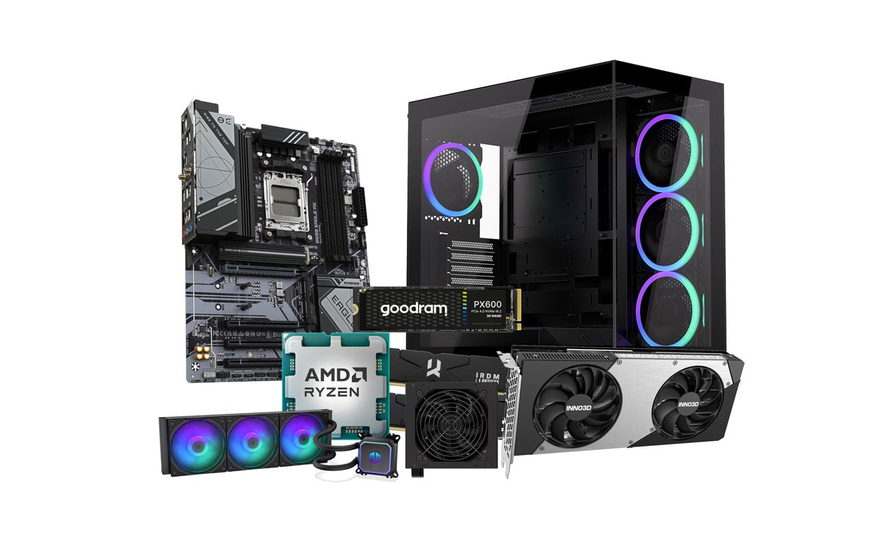 Komputer x-kom Ryzen 7 7800X3D/32GB/1TB/RX 9070 XT