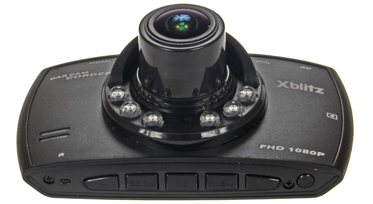 Wideorejestrator Xblitz Black Bird Przód obiektyw przyciski