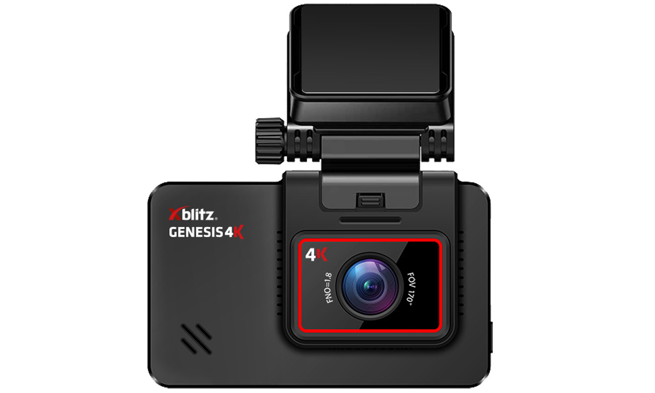 Wideorejestrator Xblitz Genesis 4K - Widok od przodu