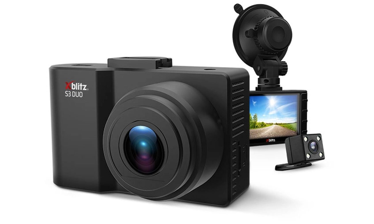 Wideorejestrator Xblitz S3 Duo - Widok ogólny