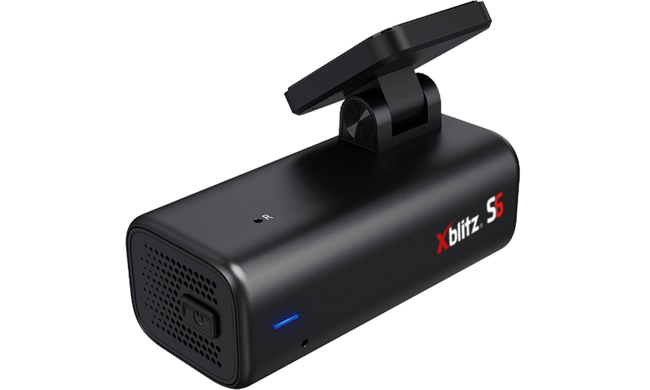 Wideorejestrator Xblitz S6 - Widok z tyłu pod kątem