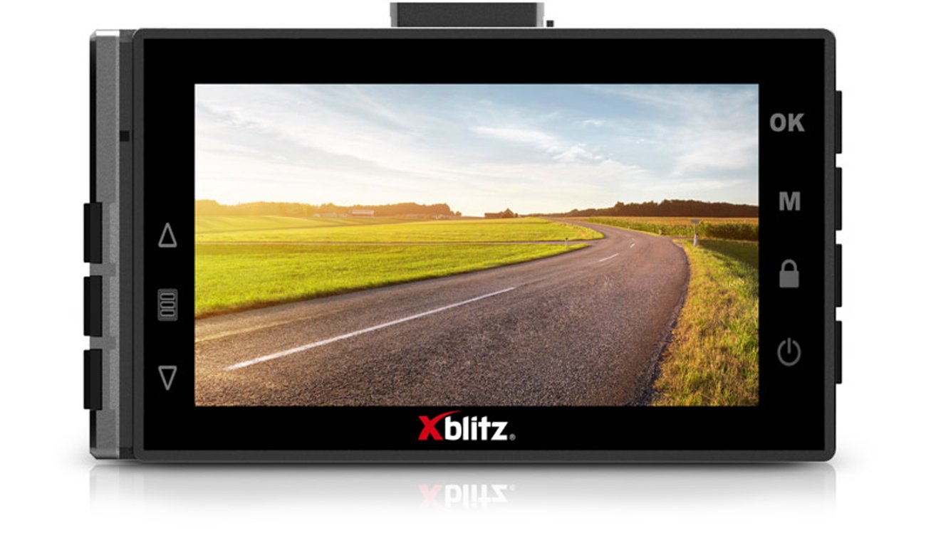 Wideorejestrator Xblitz S9 Duo - Widok ekranu