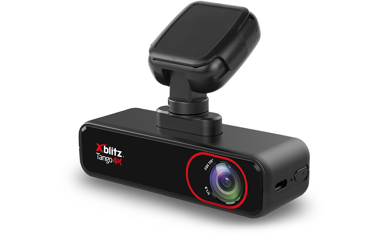 Wideorejestrator Xblitz Tango 4K - Widok od przodu pod kątem
