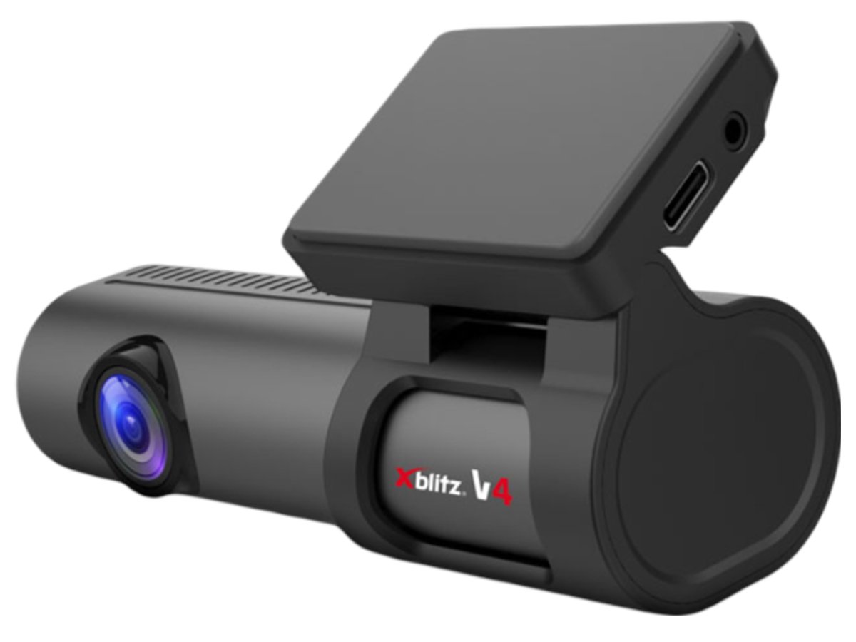 Dashcam Xblitz V4 Professional - Frontansicht im Winkel