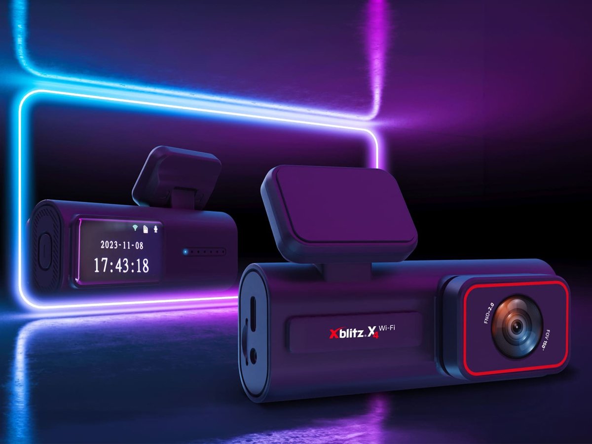 Dashcam Xblitz X4 Wi-Fi - Lifestyle-Grafik