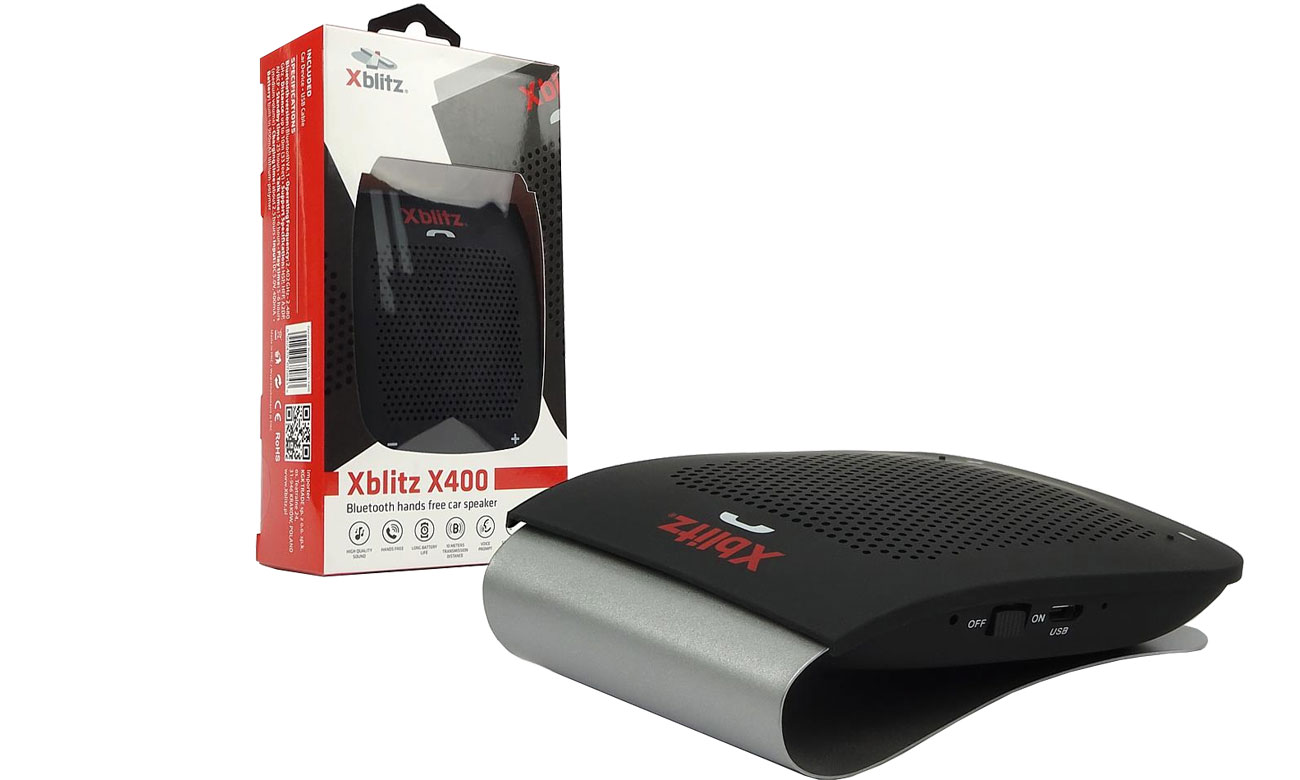 Zestaw głośnomówiący Xblitz X400 6h/10m BT 4.1