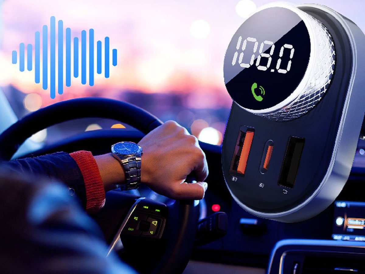 Zestaw głośnomówiący Xblitz X450 z transmiterem FM - Grafika