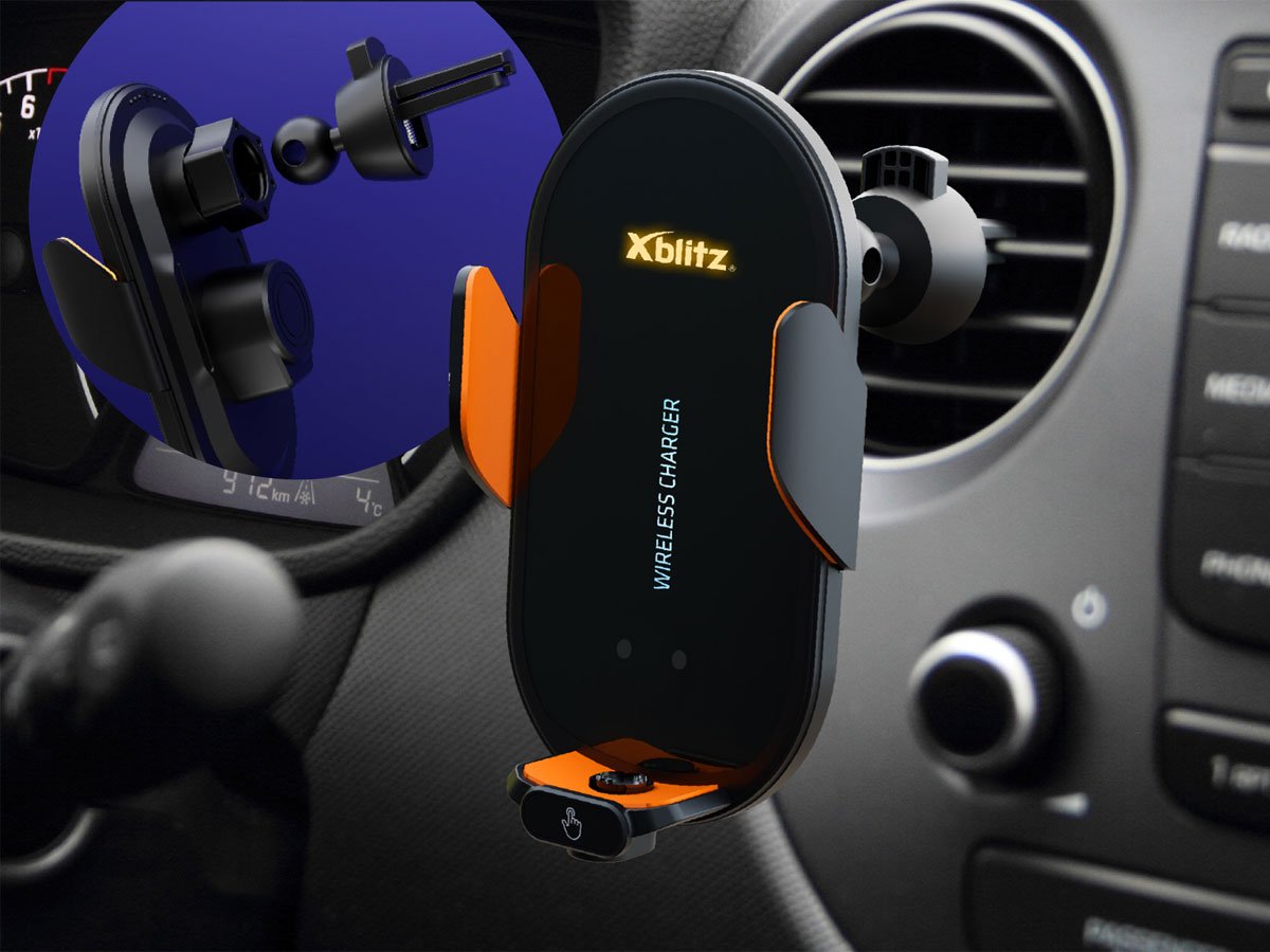 Xblitz FX3 Exclusive montaż na kratce nawiewu