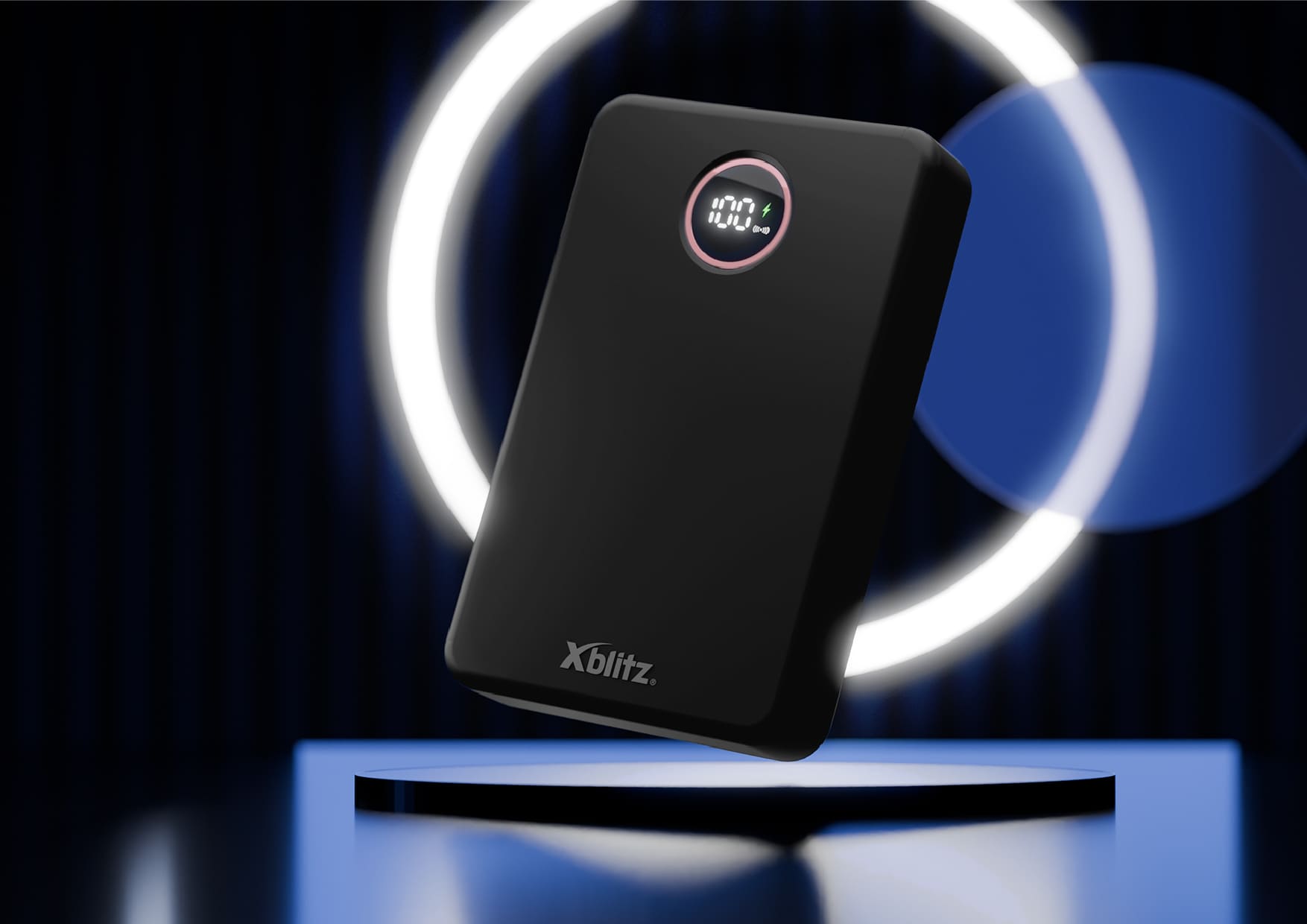 Xblitz Magboost - Kompaktowy powerbank z magnetycznym mocowaniem
