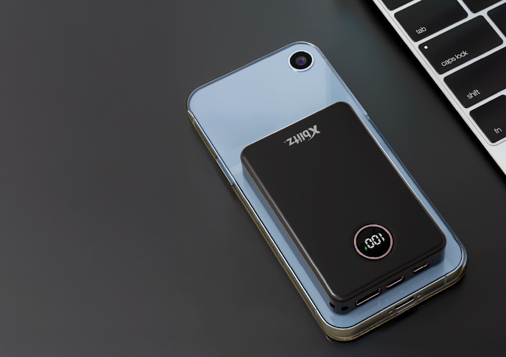 Xblitz Magboost - Kompaktowy powerbank z magnetycznym mocowaniem