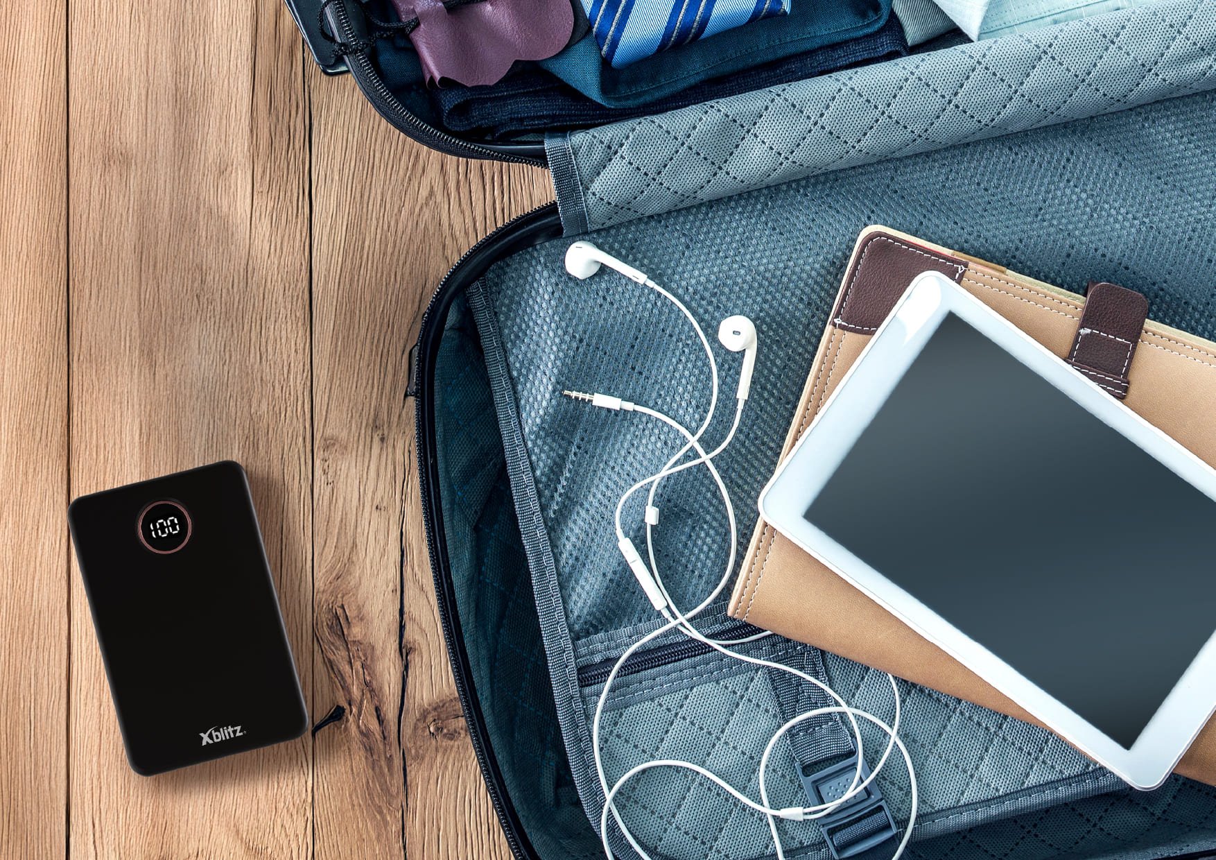 Xblitz Magboost - Kompaktowy powerbank z magnetycznym mocowaniem