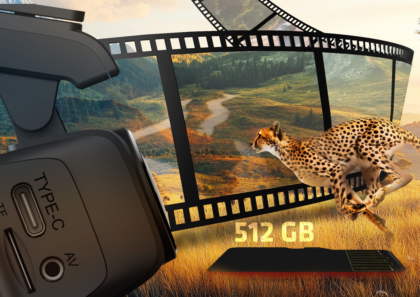 Xblitz GO3 – Kamera samochodowa UHD 4K z GPS i WIFI