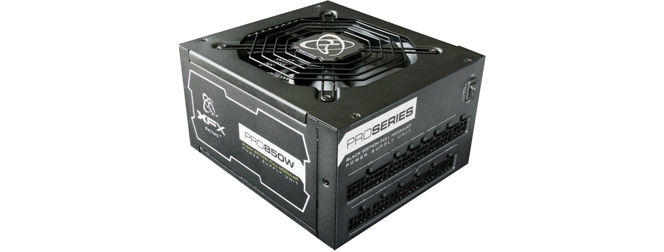 Zasilacz komputerowy XFX P1-850B-BEFX - kondensatory