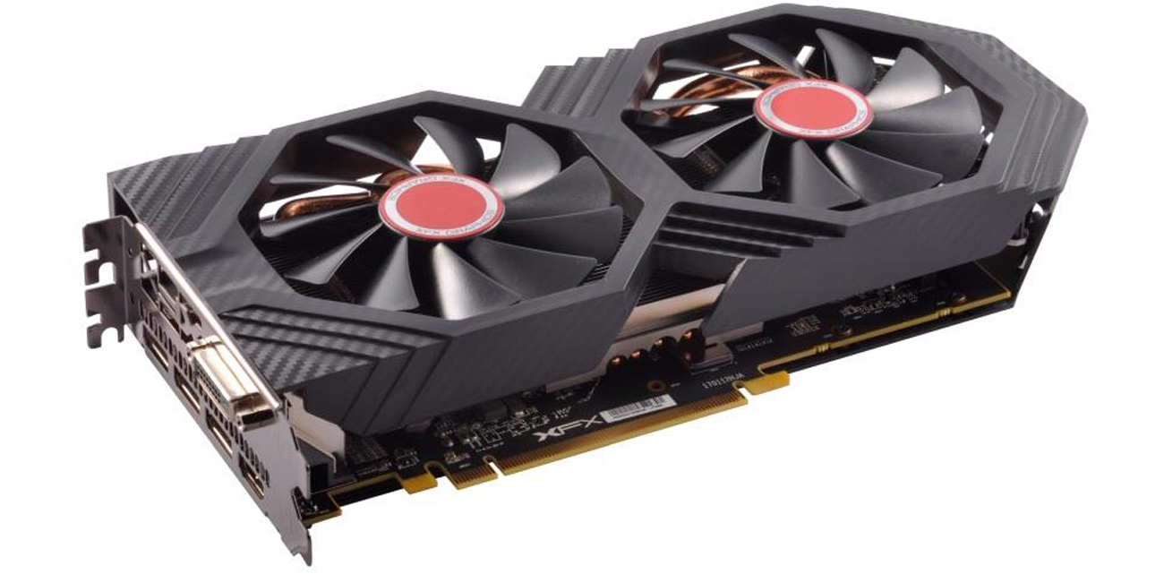 Karta graficzna XFX Radeon RX 580 GTS XXX Wydajny radiator