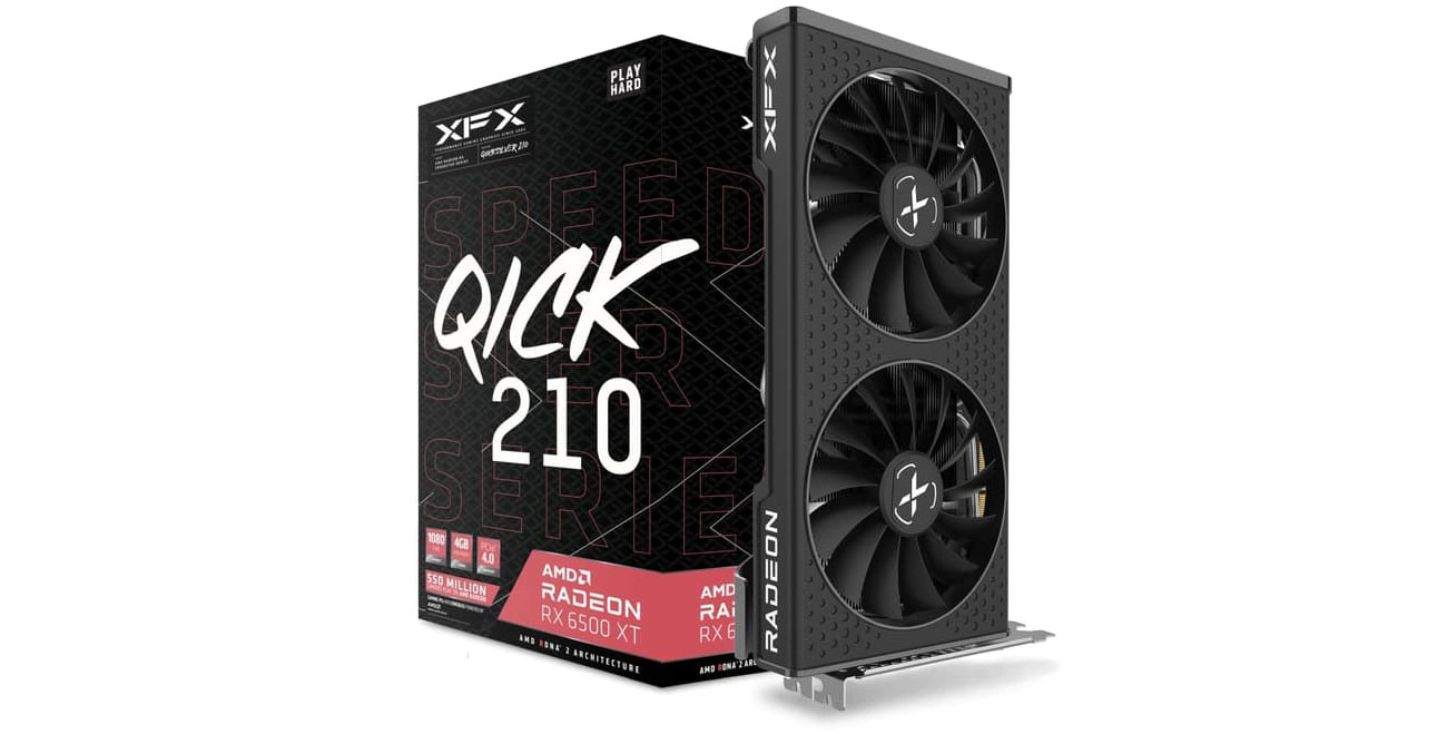 XFX Radeon RX 6500 XT SPEEDSTER QICK 4GB GDDR6
