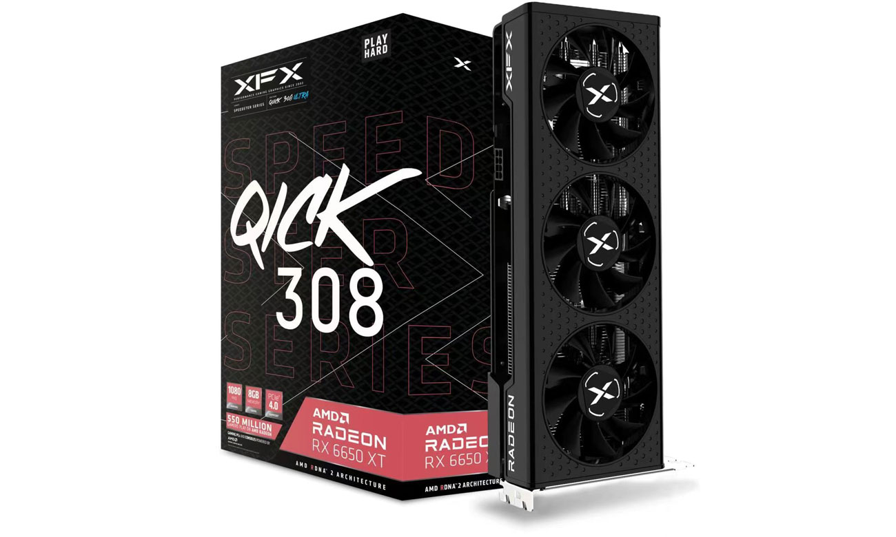 XFX Radeon RX 6650 XT Ultra QICK308 8GB GDDR6