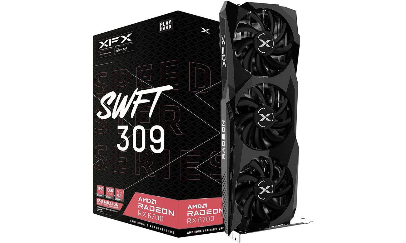 XFX Radeon RX 6700 SPEEDSTER SWFT309 10GB GDDR6